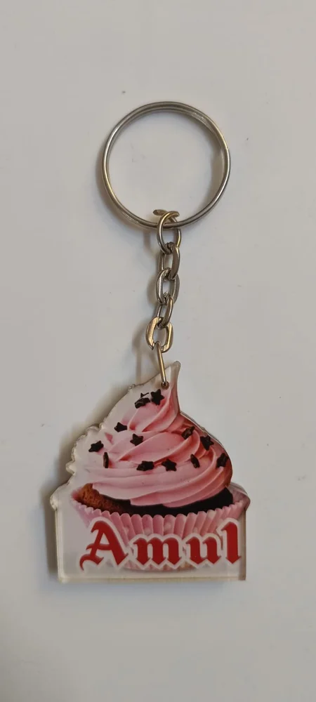 1x1 Inch Synthetic Keychain